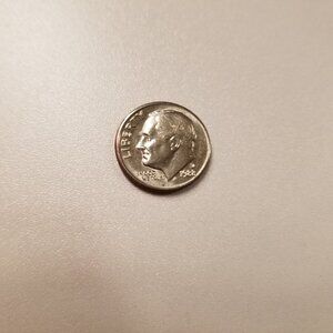 The 1988-D Roosevelt Dime (One 1988-D)